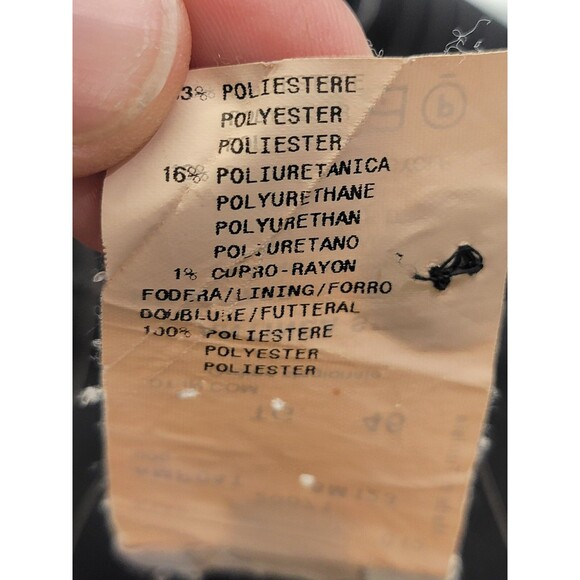 Armani Collezioni Black Wide Leg Dress Pants Slacks Trousers Women's Size 10 EUC - Picture 6 of 6